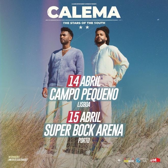 Calema announce biggest tour ever, in 2023
