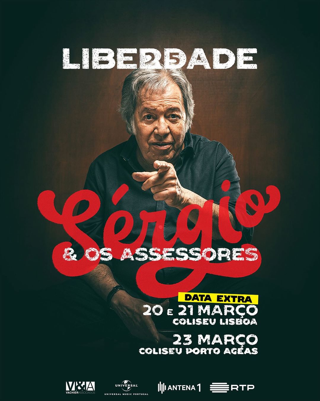 Sérgio Godinho regressa aos coliseus com “Liberdade25”