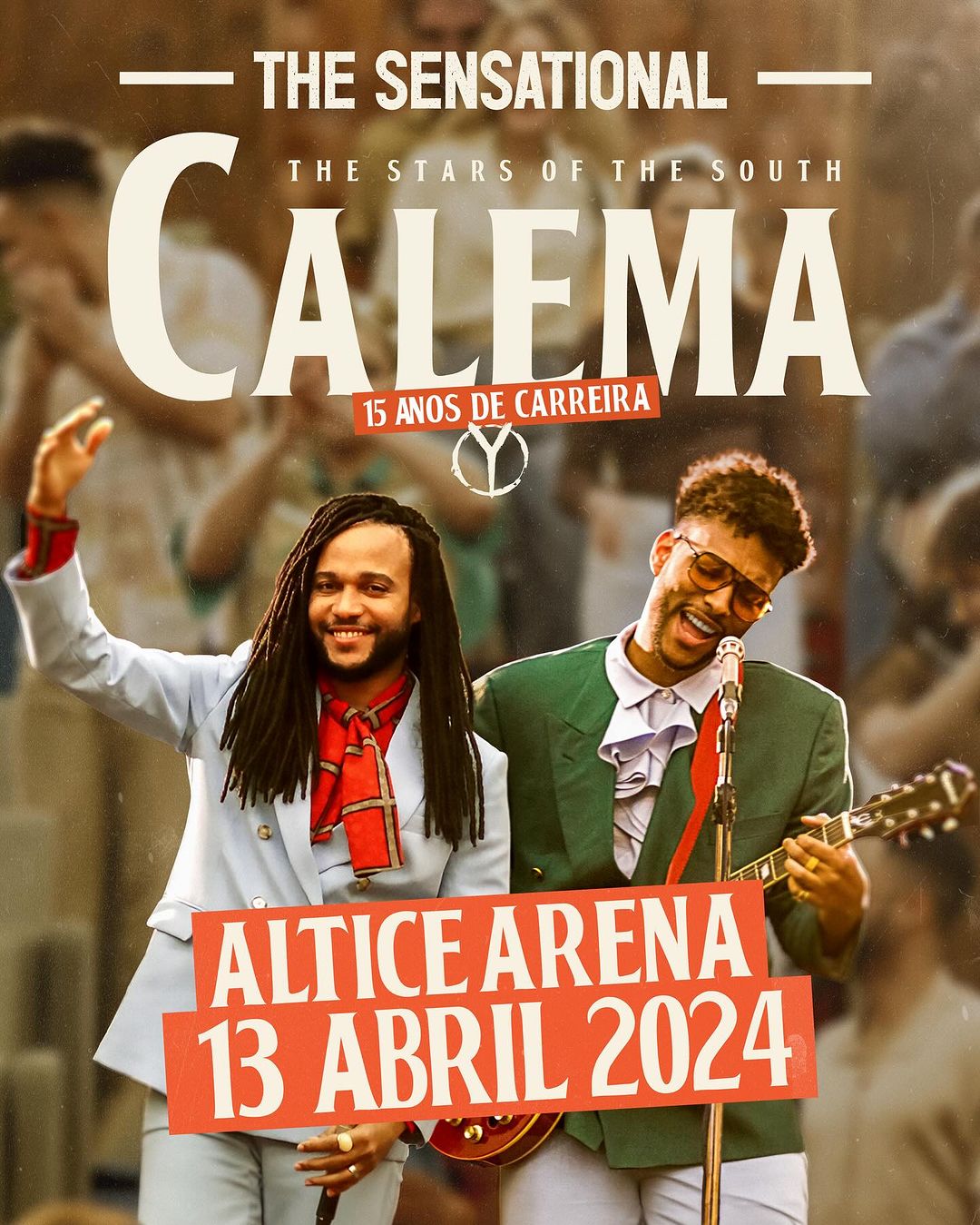 15 anos de carreira de Calema comemorados no Altice Arena a 13 de Abril