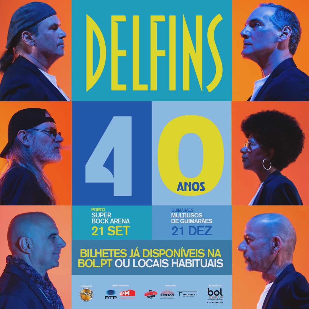 Delfins rumam ao norte
