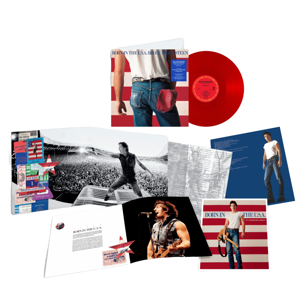 “Born in The U.S.A.”, em vinil colorido, já está à venda